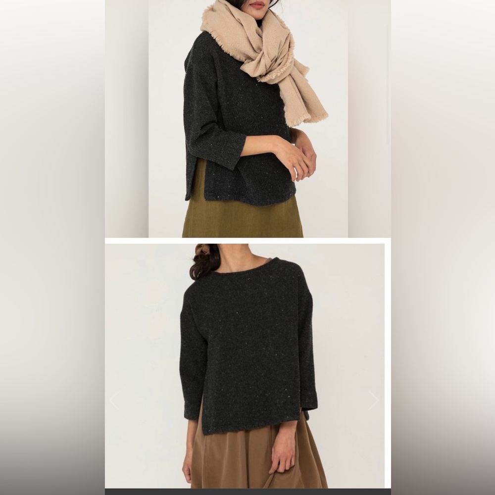 ELIZABETH SUZANN Reece Wool Alpaca Sweater